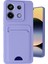 Newface Redmi Note 13 5g Kılıf Kelvin Kartvizitli Silikon - Lila 1