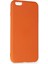 Iphone 6 Kılıf Nano Içi Kadife Silikon - Turuncu 2