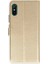 Redmi 9A Kılıf S Kapaklı Kılıf - Gold 1