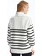 Yeni Sezon Dik Yaka Çizgili Kadın Sweatshirt 4