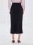 Yeni Sezon Dar Fit Düz Krep Kadın Etek 4