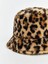 Yeni Sezon Leopar Desenli Kadın Bucket Şapka 2
