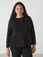 Yeni Sezon Bisiklet Yaka Düz Uzun Kollu Kadın Bluz 2