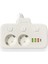 Akım Korumalı 2’li Ayrı Anahtarlı Priz, 2x Priz, 3x Usb, 1x Type-C, 2 mt Kablo, Hızlı Şarj 4
