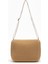 Teddy Kumaş Omuz Çantası Kahverengi 3