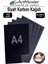Karbon Kağıdı A4 Siyah 10 Adet 21X29,7 cm Transfer Kağıdı Kopya Kağıdı Renkli Karbon Kağıdı Ahşap Seramik Metal Cam 1