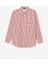 Yeni Sezon Çizgili Oversize Poplin Kadın Gömlek 5