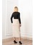 Velora Signature Wool Slit Skirt 2