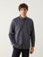 Yeni Sezon Slim Fit Uzun Kollu Ekose Poplin Erkek Gömlek 1