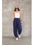 Osy Modal Yumuşak Dokulu Kumaş Şalvar Pantalon - Lacivert 1