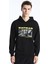 Yeni Sezon Uzun Kollu Batman Baskılı Erkek Kalın Hoodie 1