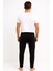 Erkek Cepleri Fermuarlı 840 Alt Eşofman Siyah 2