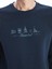 Yeni Sezon Bisiklet Yaka Uzun Kollu Istanbul Baskılı Erkek Kalın Sweatshirt 3