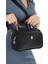 Kadın Uzun Askılı Fermuarlı El ve Omuz Çantası – Siyah – NEWPOLO356 2