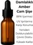 30 ml Amber Cam Serum Şişesi + Siyah Metal Kapaklı Siyah Uçlu Damlalık 2