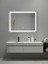 Akıllı Buhar Tutmaz Hareket Sensörlü 3 LED Işıklı Dekoratif Banyo Aynası 80 x 60 cm 1