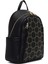 Kadın Siyah Desenli Sırt Çantası 25ABD265418 5
