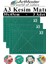 A3 Kesim Matı 3 Adet 30X45 cm Çift Taraflı Çizim Matı Kesim Altlığı Kesme Madı Kesim Tablası Proje Etkinlik 1