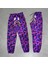Iki Iplik Mevsimlik Bape Nakişli Eşofman Pantolon - Mor 1