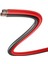Hoparlör Kablosu Kordon 2x1.5 Zayıf Akım LED Kablosu Siyah 100 Metre 2