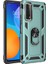 Huawei P Smart 2021 Kılıf Sofya Yüzüklü Silikon Kapak - Yeşil 1