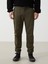 Yeni Sezon Standart Kalıp Gabardin Erkek Jogger Pantolon 2