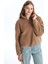 Yeni Sezon Dik Yaka Oversize Kadın Sweatshirt 1