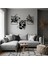 Metal Çiçekli Duvar Dekoru Seti – 3 Parça Modern Minimalist Ev Ofis Salon Metal Tablo Aksesuarı 8