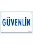 Güvenlik Uyarı Levhası 17,5X25 KOD:1717 1