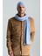 Lambswool Yün Buz Mavisi Atkı 1