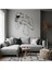 Metal Kadın Siluet Duvar Dekoru – Modern Minimalist Sanat Tasarımı Ev Ofis Salon Duvar Aksesuarı 8