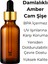 50 ml Amber Cam Serum Şişesi + Gold (Altın) Metal Kapaklı Siyah Uçlu Damlalık 2