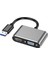 HD09 USB To HDMI VGA 1080P Çevirici Hub Adaptör 1