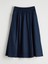 Yeni Sezon Beli Lastikli Poplin Etek 5