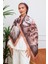 Floral Suluboya Desenli Dijital Soft Şal 1