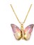 Çelik Kolye - Kelebek Kolye Altın Kaplama KLY-624 1