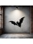yarasa siluet metal duvar dekoru – minimal ve tasarım 1