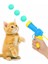 Peluş Top Atan Kedi Oyuncağı | Renkli Toplu Kedi Eğlence Oyuncağı 1
