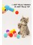 Peluş Top Atan Kedi Oyuncağı | Renkli Toplu Kedi Eğlence Oyuncağı 2
