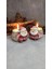 Sepetli Noel Baba 2 ' Li Mumluk Seti ( Inci Tozu Mum ve Fitil Hediyeli ) 1