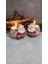 Sepetli Noel Baba 2 ' Li Mumluk Seti ( Inci Tozu Mum ve Fitil Hediyeli ) 2
