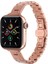 Apple Watch 42MM Mkst KRD-150 Metal Kordon Strap Kayış - Rose Gold 1