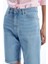 Yeni Sezon Bermuda Fit Kadın Jean Şort 3