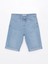 Yeni Sezon Bermuda Fit Kadın Jean Şort 5