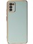 Samsung Galaxy A03S Kılıf Volet Silikon - Açık Yeşil 2