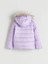 Yeni Sezon Kapüşonlu Kız Çocuk Şişme Mont 2