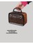 Nostaljik Radyo Görünümlü Bluetooth Hoparlör – Fm/am Yayın, Kablosuz Bağlantı, Şarj Edilebilir 2