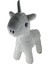 Yıldız Nakışlı Unicorn 40 cm Peluş Oyuncak 3