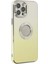 Iphone 12 Pro Max Kılıf Best Silikon - Sarı 3