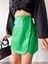Lvsqvr Cep Detaylı Oval Kapaklı Deri Etek Yeşil H240048 (Beden: M) 2
